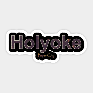 Holyoke Grunge Text Sticker